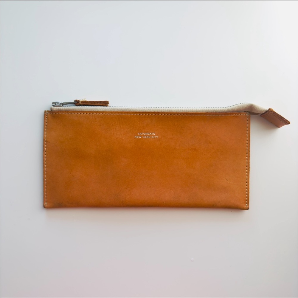 Saturdays NYC Leather Wallet